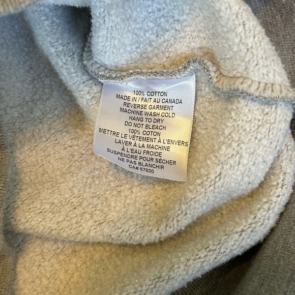 Octobers Very Own OVO Owl Logo Gray Logo Crewneck Sweatshirt Size Small - Picture 8 of 10